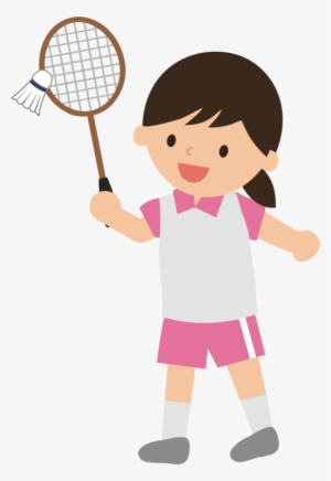 Badminton Racket Sports Woman Boxing - Badminton Clipart #2591249