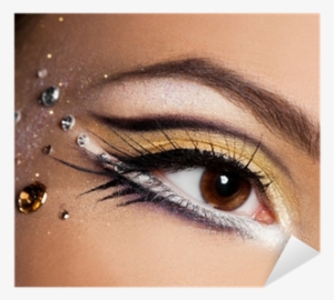 Maquillaje De Fantasia Con Pedreria #2591373