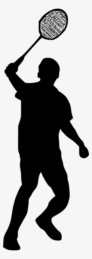 8 Badminton Silhouette Png Transparent Onlygfxcom - Transparent Background Badminton Cliparts #2591491