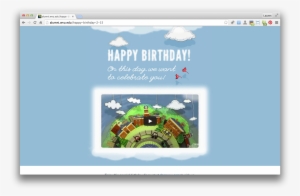 I Collaborated On The Animation Concept With The Foundation, - Birthday #2592117