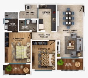 Top View - Floor Plan #2592879