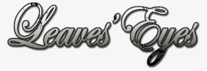 Leaves' Eyes Image - Leaves Eyes Logo Png #2592993