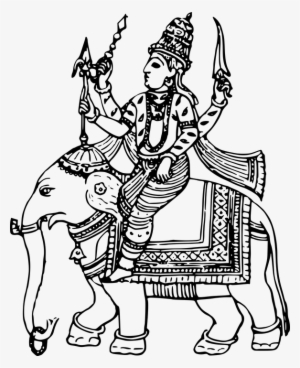 God Drawings Shop Of Clipart Library Buy - Indra God Coloring Pages #2593824