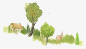 Maisonfond 1 - Watercolor Painting #2594228