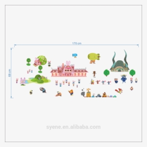 Movie Wall Decals, Movie Wall Decals Suppliers And - Fanastick Naklejka Ścienna Traffic Jam And Balloon #2595306