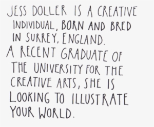 Jess Doller Is A Creative Individual, Born And Bred - Calligraphy #2595924
