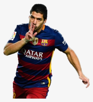 Messi Neymar Suarez Png - Suarez Transparent #2596000