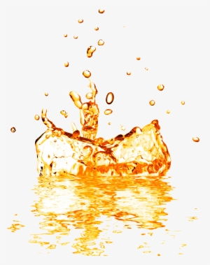 Fruit Splash Png - Juice Splash Orange Water Png #2597367