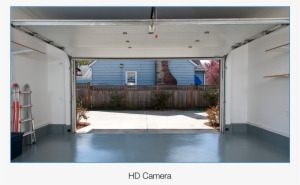 Hd Camera Zoom - Looking Out Garage Door #2597543