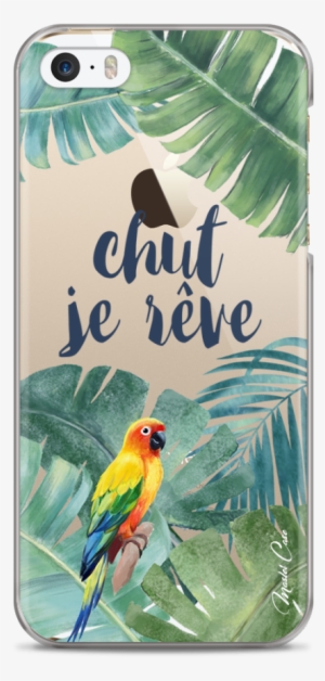 Coque Iphone 5c Tropical Watercolor Design Chut Je - Iphone #2597693