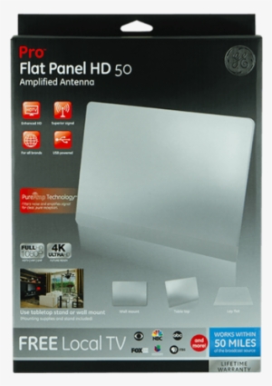 Ge Pro Flat Panel Hd 50 Antenna #2597724