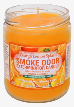 Smoke Odor Exterminator Candle Orange Lemon Splash #2597877