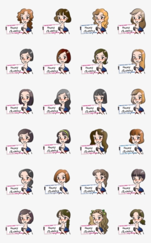 High School Girl Wish You Happy Birthday - Line #2597918 High School Girl Wish You Happy Birthday - Line #2597918