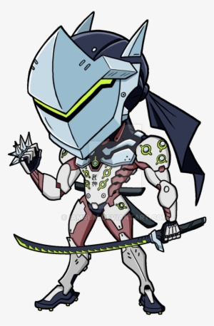 Genji By Iamsum On Deviantart - Genji Overwatch Cartoon #2598732