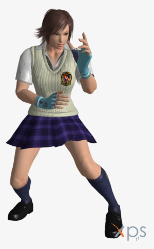 Clip Art Free Stock Asuka Transparent Lance - Asuka Kazama School Uniform #2598818