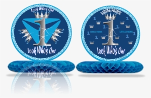 Prince 1st Bday Honeycomb Centerpiece - Emblem #2599034