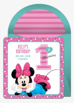 Minnie Mouse 1st Online Invitation - Minnie Mouse A4 Spiral Sketch Book #2599514