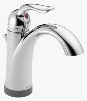 Single Handle Bathroom Faucet With Touch2o - Delta Single Handle Bathroom Faucet #2599732