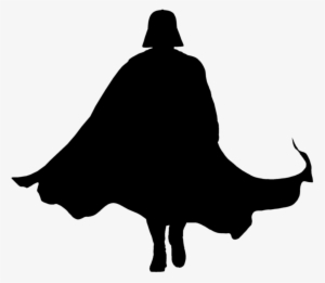 Darth Vader Silhouette Render - Darth Vader Helmet Silhouette #260125