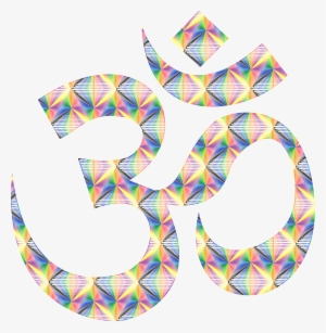 This Free Icons Png Design Of Prismatic Patterned Om #260643
