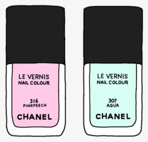 Drawing Nail Polish - Chanel Nail Polish Drawing #261483