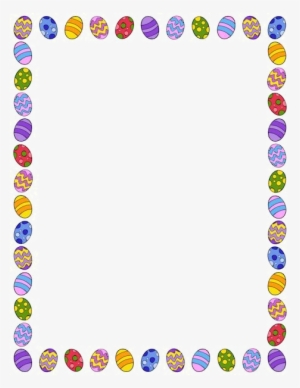 Easter Frames For Photoshop Png Pic - Transparent Easter Frame Png #261608