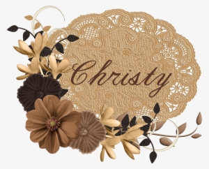 Scissors And The Watercolor Pencils - Floral Design #261958