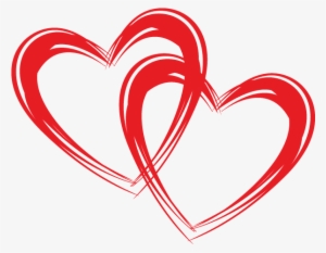 Best Valentines - 2 Hearts Clip Art #262130 Best Valentines - 2 Hearts Clip Art #262130