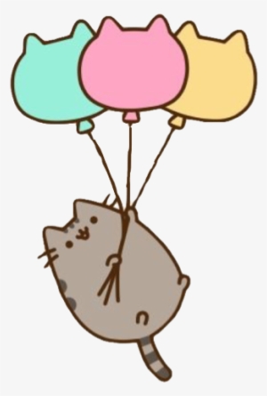 Pusheen And Stormy Balloons #262237