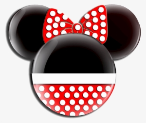 28 Collection Of Mickey Mouse Face Clipart Png - Cabeza Minnie Mouse #262576