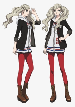 Concept Art For Ann Takamaki And Morgana In Persona - Persona 5 The ...