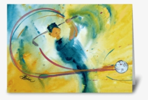 Fore Greeting Card - Art Print: Einer's Fore, 30x40in. #263224