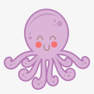 Large Happy-octopus - Cute Octopus Clipart Png #263537 Large Happy-octopus - Cute Octopus Clipart Png #263537