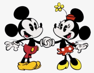Cartoonmin Mickholdhands - Cartoon Minnie And Mickey Mouse #263693