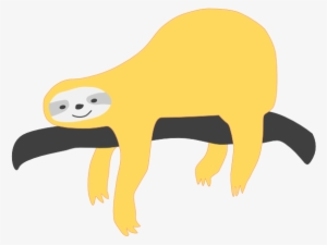Mediocre Sloth Messages Sticker-0 - Sloth #264052