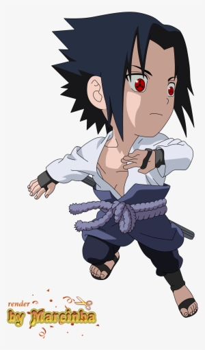 Render Chibi Sasuke Sharingan Eyes By Marcinha20 - Sasuke Chibi Render #264120