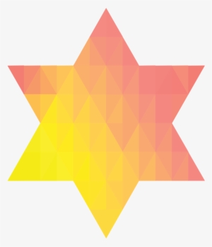 Geometric Jewish Star Of David Iv - Film #264244