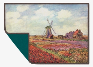 Tulip Fields In Holland Smart Cloth - Claude Monet #264471