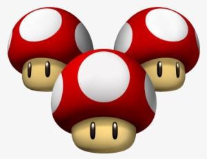 Triple Mushroom - Mushroom From Mario Kart #264850