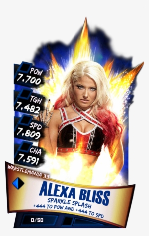 Alexabliss S3 14 Wrestlemania33 - Wwe Supercard Alexa Bliss #265019
