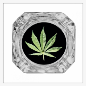 Noname Glass Ashtray Pot Leaf #265523 Noname Glass Ashtray Pot Leaf #265523
