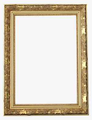 Gold Frame - Square Picture Frame Png #266206