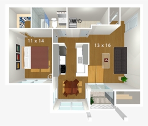 Bent Tree Apartments - Floor Plan #266208