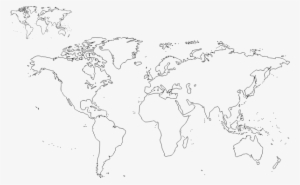 World Map Contour Lines #266750