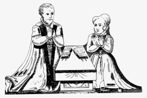 This Free Icons Png Design Of Praying Couple #266976