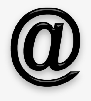 Email Black Glass #267295