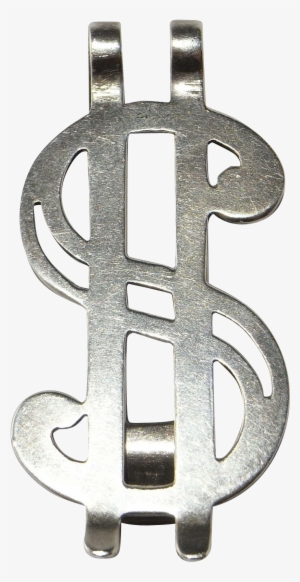 Silver Dollar Sign Png - Money Clip #267335