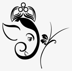 Collection Of Free Simple Download On Ubisafe - Ganesh Ji Line Drawing #267444