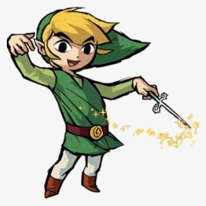 Every Legend Of Zelda Title Theme Playing At The Same - Legend Of Zelda Wind Waker Link #267468