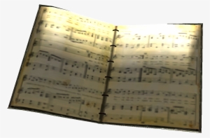 Sheet Music Book - Sheet Music Png #267539